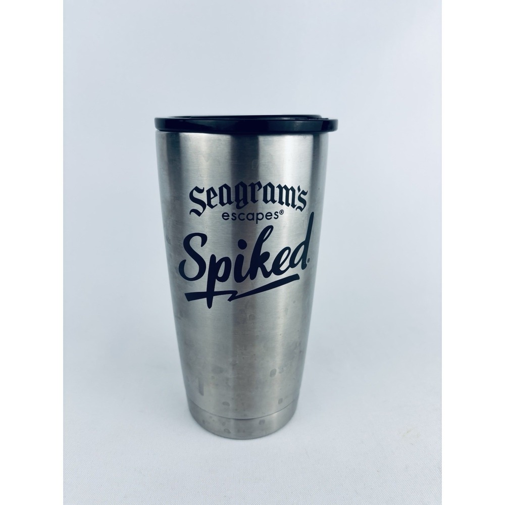 Yeti Seagram's Escapes Spiked Stainless Steel Tumbler With Lid - Travel Cup Mug